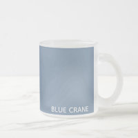 Blue Crane bleu color