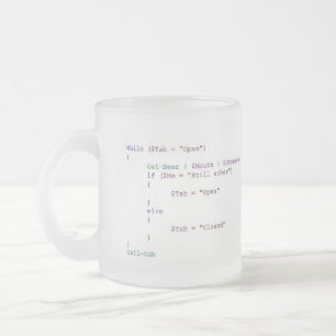 Tasse Givré Boire pour le Powershell Scripter
