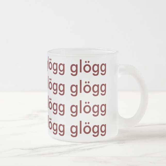 Tasse Givré Boisson alcoolisée scandinave drôle de Glogg Glogg (Droit)