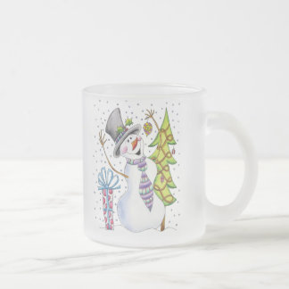Tasse Givré Bonhomme de neige