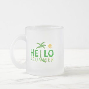 Tasse Givré Bonjour été