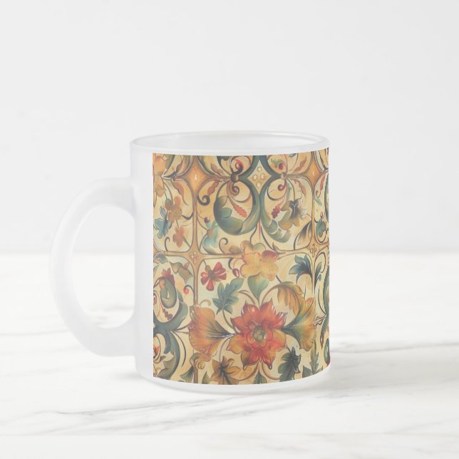 Tasse Givré Botanique de l'âge d'or (Gauche)