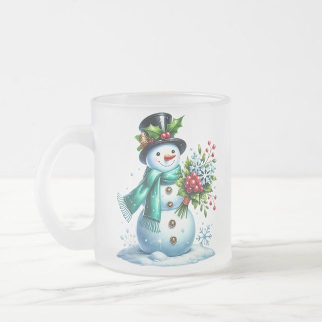 Tasse Givré Boue de café congelé Snowman (Gauche)
