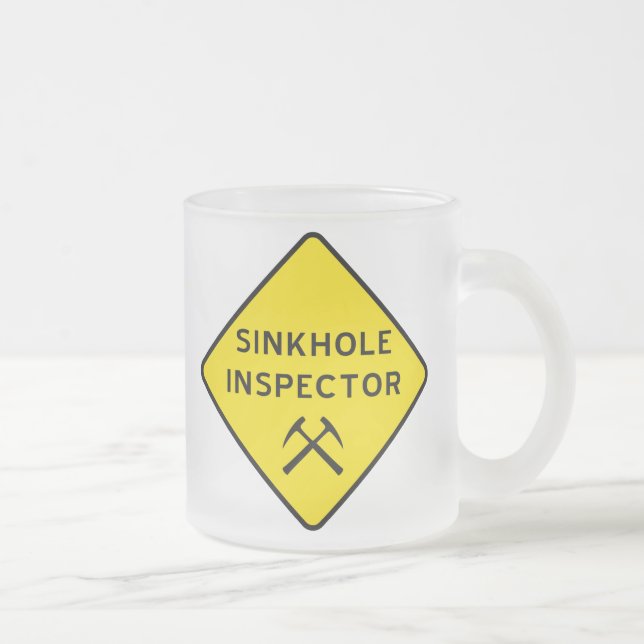 Tasse Givré Boue de l'inspecteur Sinkhole (Droit)
