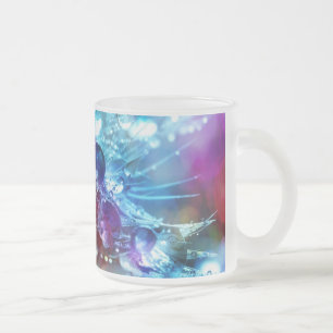 Tasse Givré Bougs avec gouttelettes d'eau