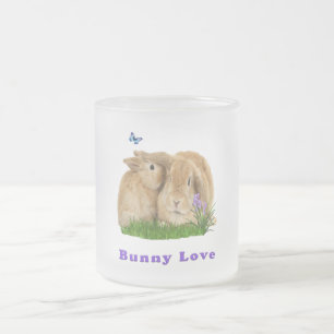 Tasse Givré Bouteille de café Bunnies