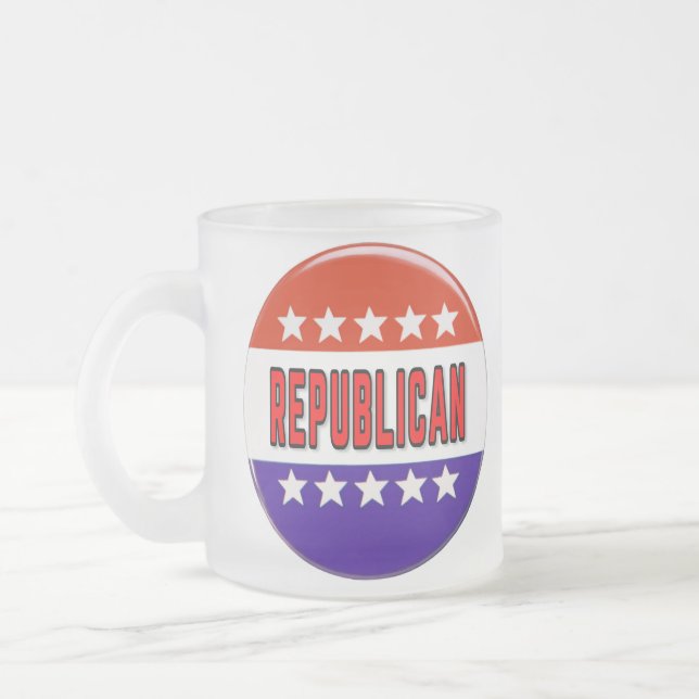 Tasse Givré Bouton républicain (Gauche)