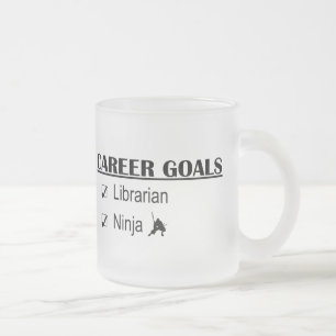 Tasse Givré Buts de carrière de Ninja - bibliothécaire