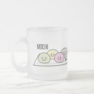 Tasse Givré Câble de riz à la crème glacée Cute Mochi Thé vert