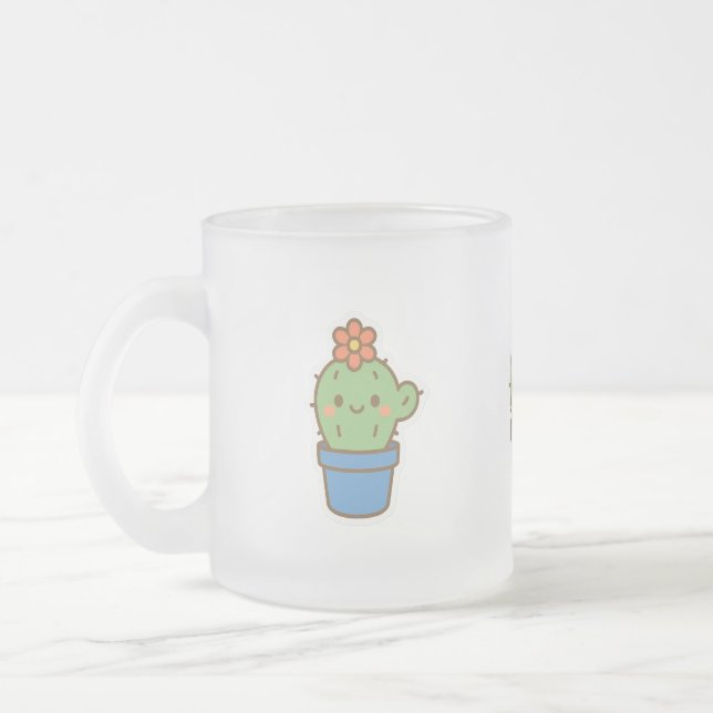 Tasse Givré Cactus lunaires (Gauche)