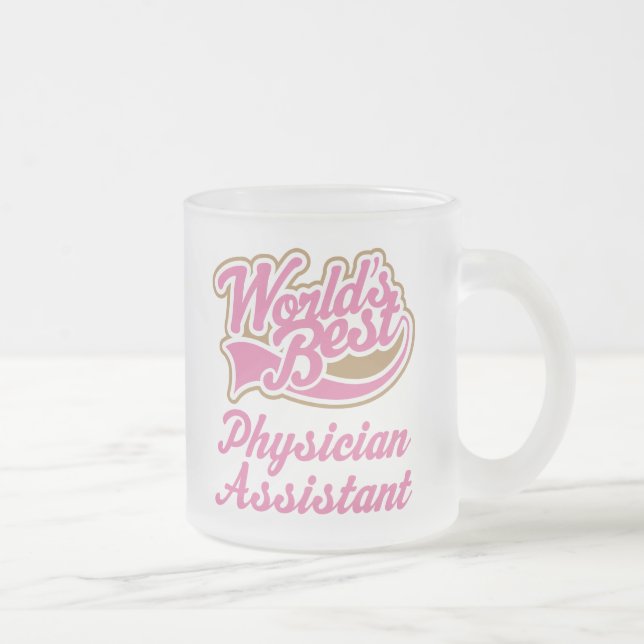 Tasse Givré Cadeau d'assistant de médecin (Droit)