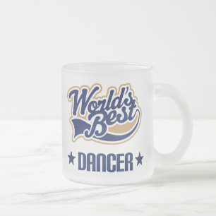 Tasse Givré Cadeau de danseur (mondes meilleurs)