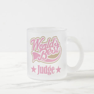 Tasse Givré Cadeau de juge (mondes meilleurs)