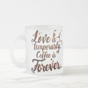 Tasse Givré Cadeau de la Saint-Valentin pour un couple de buve