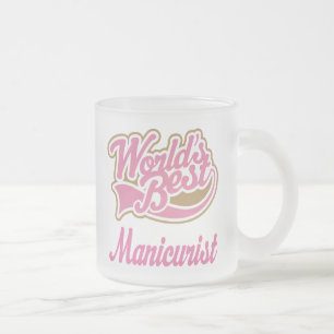 Tasse Givré Cadeau de manucure (mondes meilleurs)