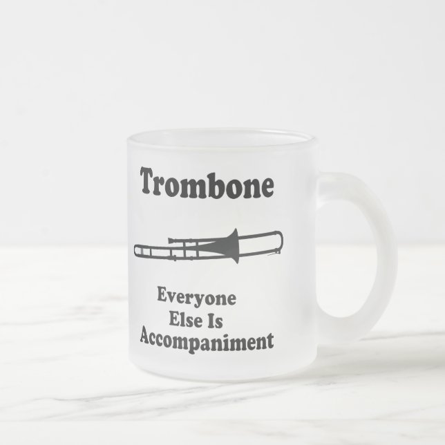Tasse Givré Cadeau de trombone (Droit)