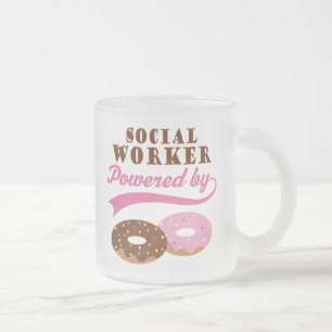 Tasse Givré Cadeau drôle d'assistant social