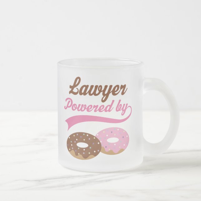 Tasse Givré Cadeau drôle d'avocat (Droit)