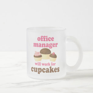 Tasse Givré Cadeau (drôle) de directeur de bureau