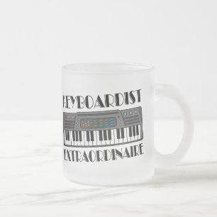 Tasse Givré Cadeau Extraordinaire de musique de claviste
