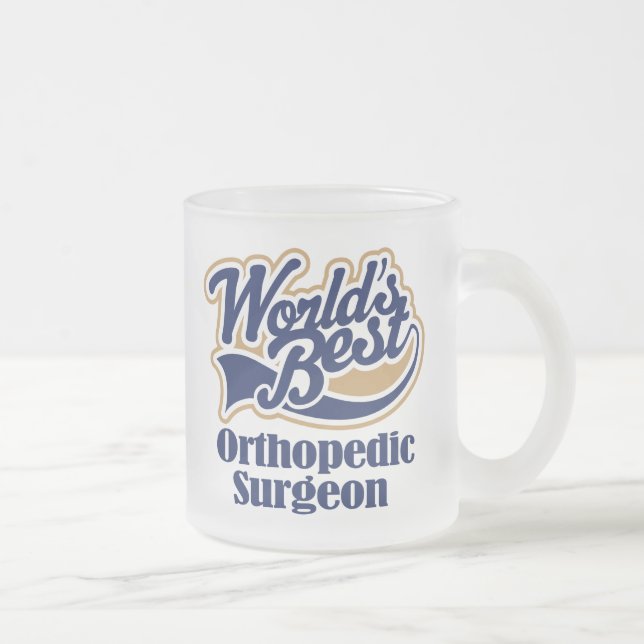 Tasse Givré Cadeau orthopédique de chirurgien (Droit)