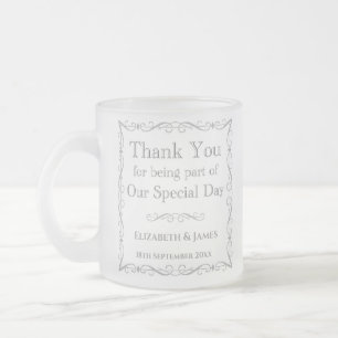 Tasse Givré Cadeau pour invités de mariage