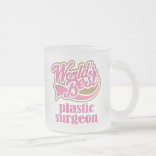 Tasse Givré Cadeau rose de chirurgien plasticien