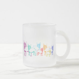 Tasse Givré Cadeaux de Bouledogues Français
