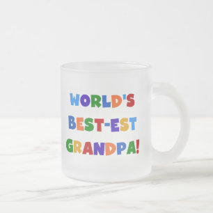 Tasse Givré Cadeaux lumineux de couleurs de grand-papa du
