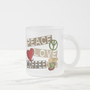 TASSE GIVRÉ CAFÉ 2 D'AMOUR DE PAIX