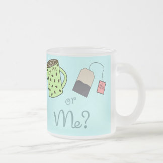 Tasse Givré Café, thé ou MOI ?