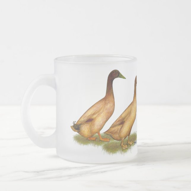 Tasse Givré Canards :  Campbell kaki (Gauche)