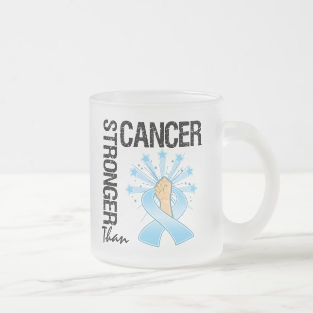 Tasse Givré Cancer de la prostate - plus fort que le Cancer (Droit)