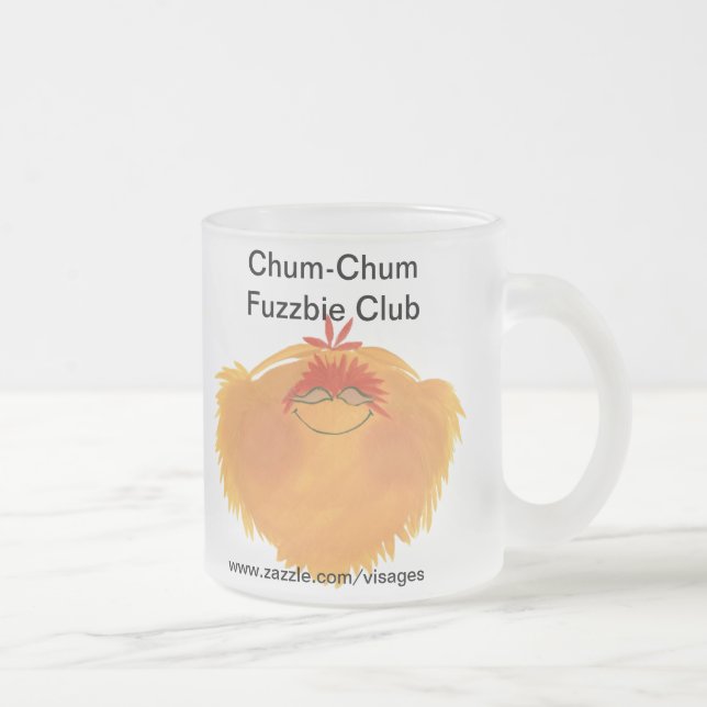 Tasse Givré Caractère de dessin Fuzzy Monster (Droit)