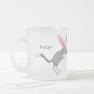 Tasse Givré Caricature de bilby australien très heureuse