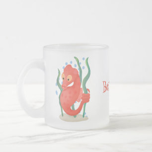 Tasse Givré Caricature d'hippocampe pygmée