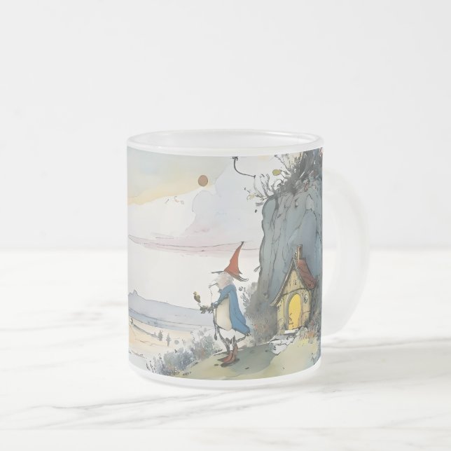 Tasse Givré Cartoon wizard dreamscape (Devant droit)