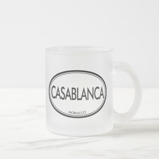 Tasse Givré Casablanca, Maroc (Droit)