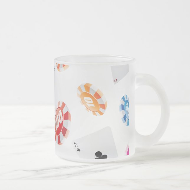 Tasse Givré Casino, Accessoires Jeux motif (Droit)