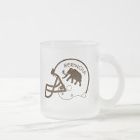 Casque de football de l'Université de Beringia