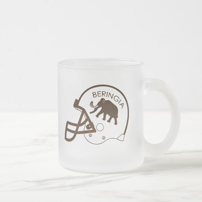 Tasse Givré Casque de football de l'Université de Beringia (Droit)