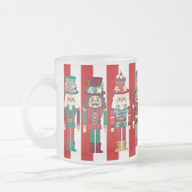 Tasse Givré Casse-noisettes de Noël (Gauche)
