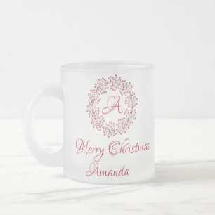 Tasse Givré Cerise de Noël