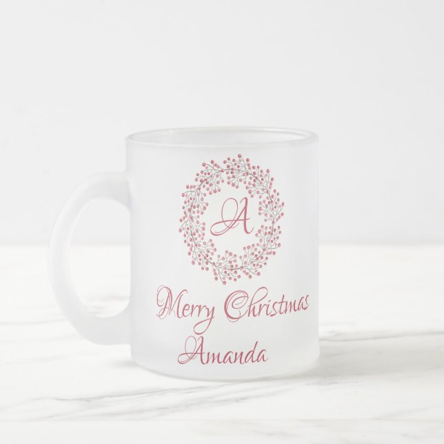 Tasse Givré Cerise de Noël (Gauche)