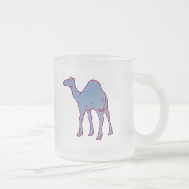 Tasse Givré CHAMEAU de zoo (Droit)