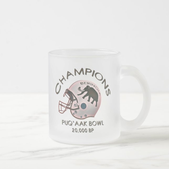 Tasse Givré Championnat de bol de l'Université de Beringia Puq (Droit)