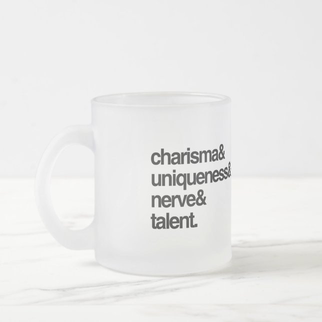 Tasse Givré Charisme Unicité Nerf et Talent (Gauche)