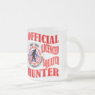 Tasse Givré Chasseur officiel de squatters