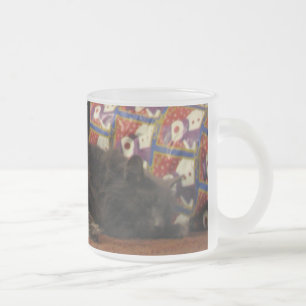 Tasse Givré Chat de Noël
