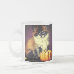 Tasse Givré Chat d'Halloween Ragdoll vintage